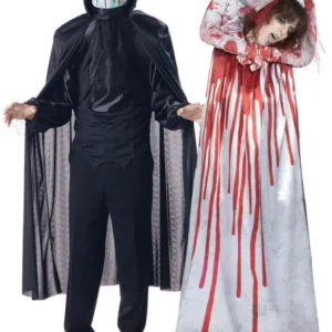 Enthauptetes Zombie Brautpaar Paarkostüm Halloween