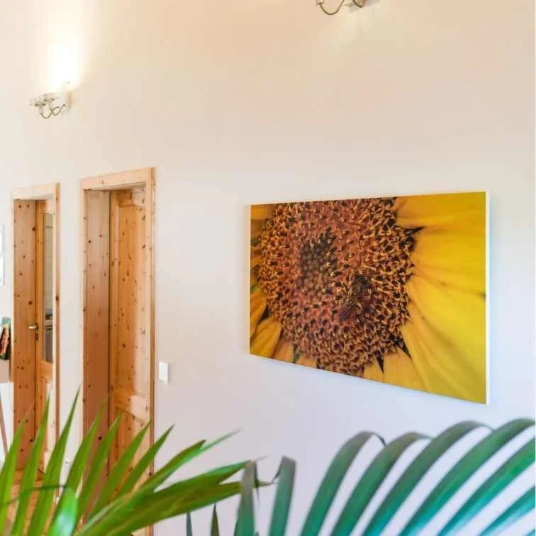 Vitramo - Infrarot-Strahlungspaneel Infrarotheizung VL-A14078-B bedruckt Wand