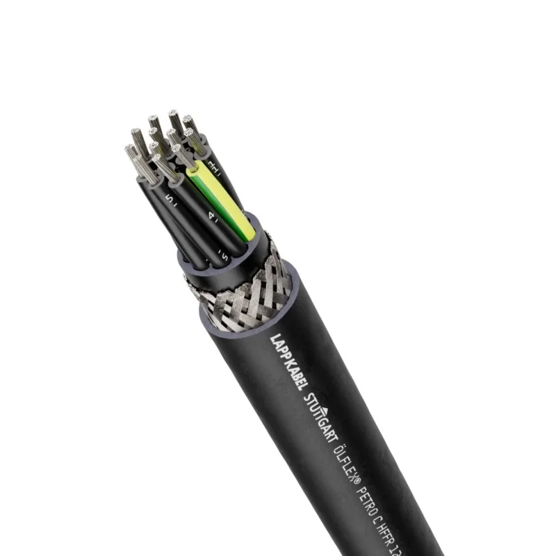 Lapp Kabel&Leitung - Energiekabel >= 1 kV, für ortsveränderlichen Einsatz ÖLFLEX PETRO C HFFR 0023240/500 25G1,5 BK − 500 Meter