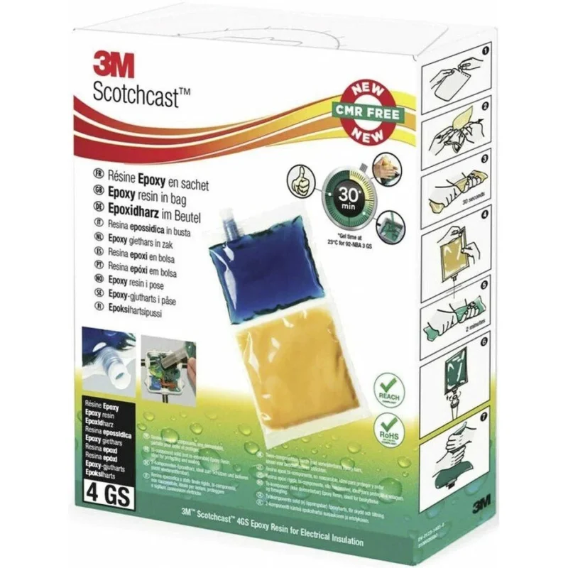3M - Kabelharz Gießharz Epoxid 4GS-A Epoxidharz, 90 ml