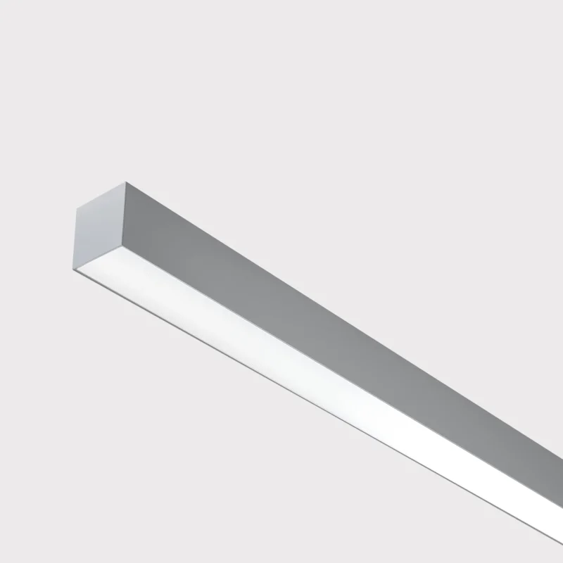 Lightnet - Decken-/Wandleuchte LED-Anbauleuchte LA5OEE-830M-L2055 3000K, silber