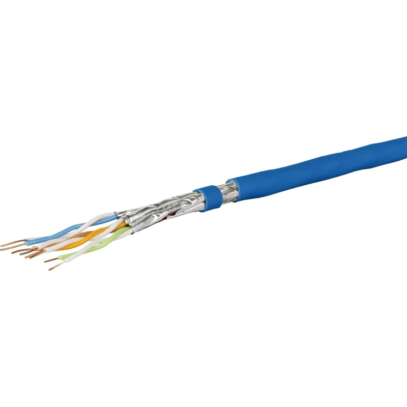 Metz Connect - Daten- und Kommunikationskabel Datenkabel Kat.7 blau GC1000-4P-Eca-T1000 4P S/FTP AWG23 − 1000 Meter