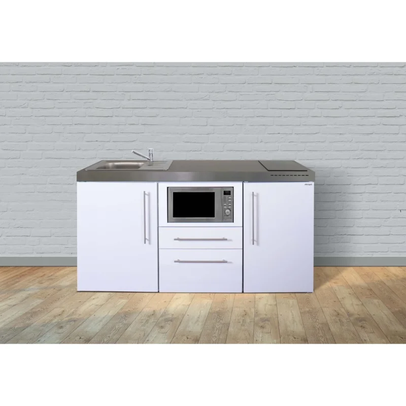 Stengel - Mini-Küche Miniküche Premiumline MPM170KSMWIKFreBliS weiß