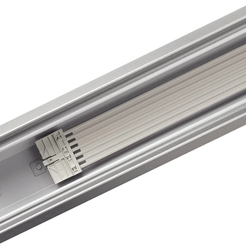 Philips Lighting - Tragschiene für Lichtbandsystem Tragschiene mit DV 4MX656 492 7x2.5 WH TL5 49W 2-längig ws