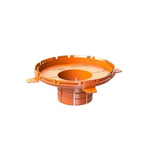 Primo - Zubehör/Ersatzteile für Leuchteneinbaugehäuse Uni-Flexx P948 Frontteil, orange − 10 Stück