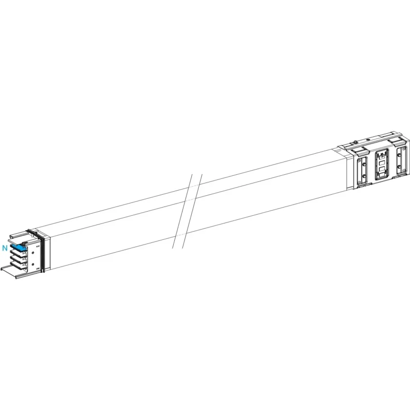 Schneider Electric - Schienenverteilereinheit Transportstreckenstück KSA500ET430 3m, 500A