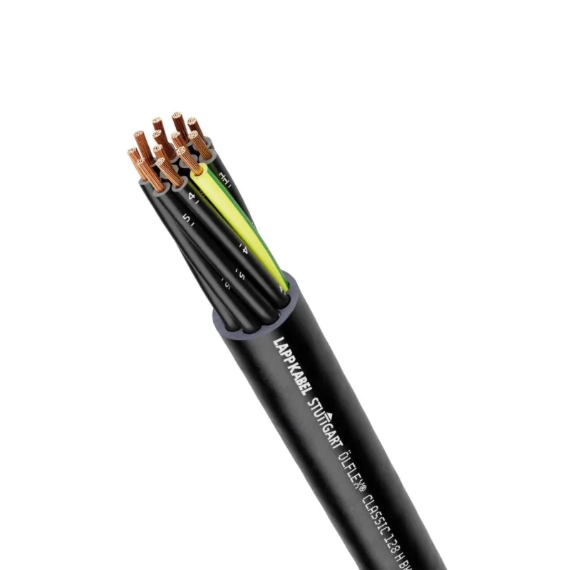 Lapp Kabel&Leitung - Energiekabel >= 1 kV, für ortsveränderlichen Einsatz ÖLFLEX CLASSIC 128 H BK 1123531 0,6/1 KV 5G1,5