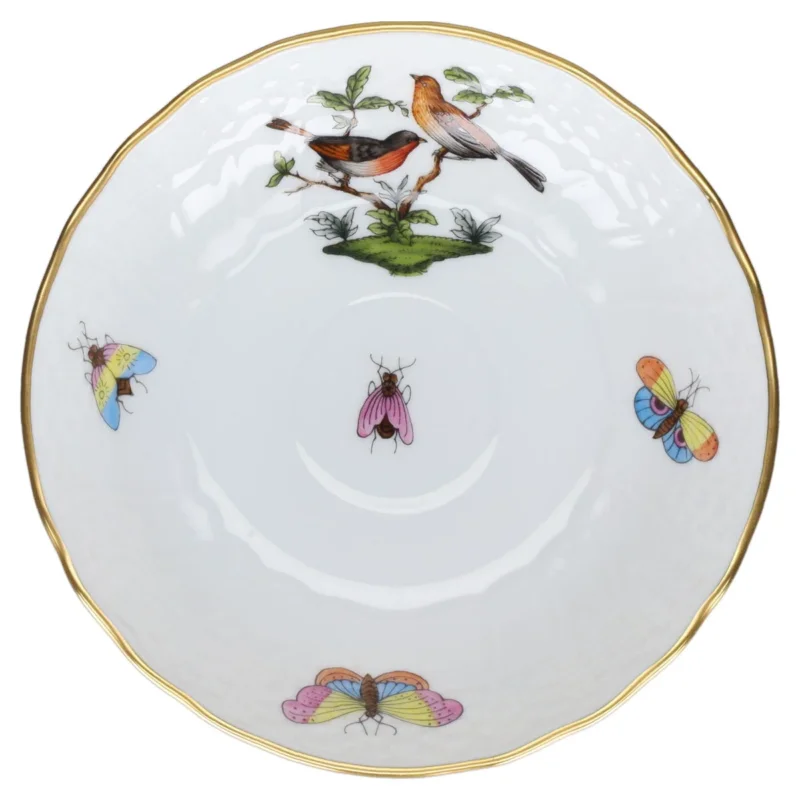 Untertasse für Mokka Espresso Modell 1727 Motiv D Herend Ungarn Rothschild