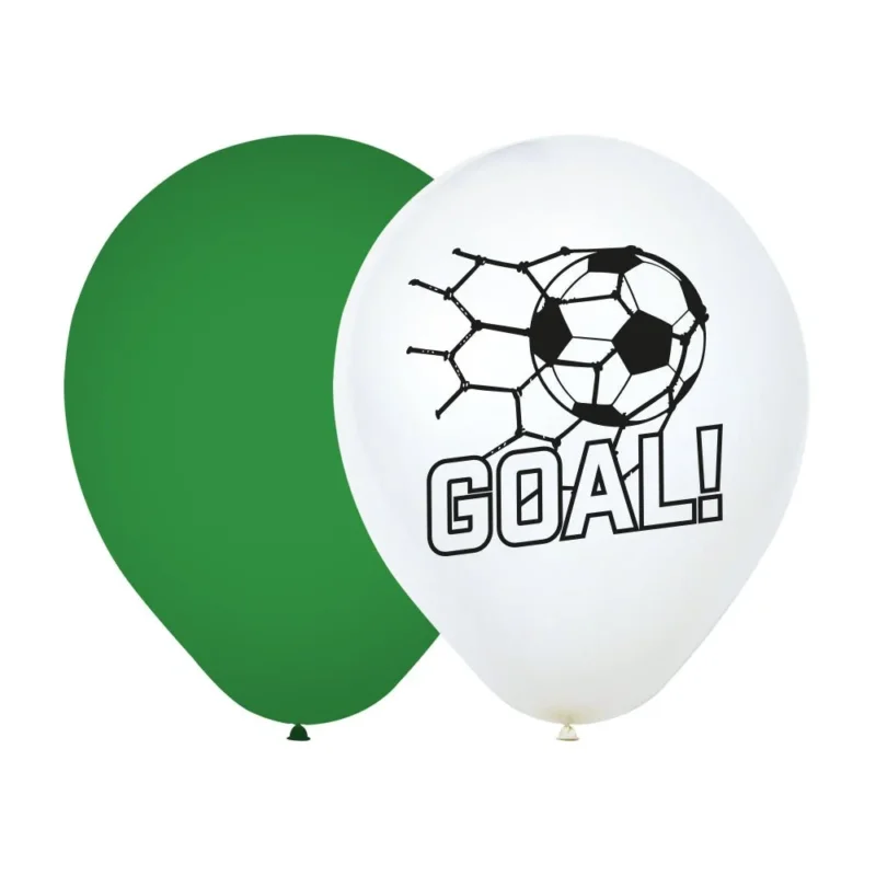 Voetbal Ballonnen Goal 30cm van WeFiesta koop je bij Partywinkel