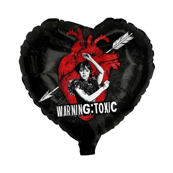 Wednesday Helium Ballon Hart Leeg 45cm van VDV Benefit koop je bij Partywinkel