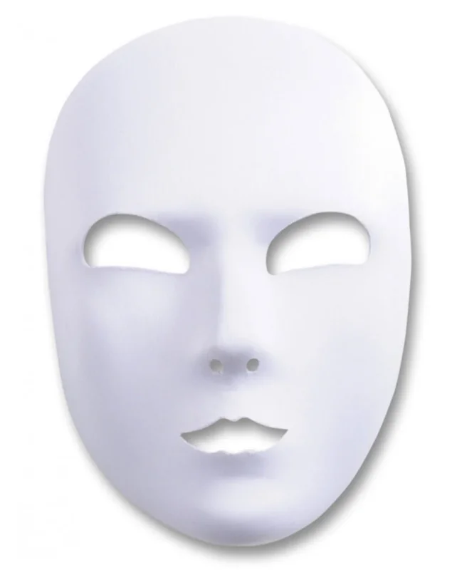 Venezianische Maske zum selber schmücken