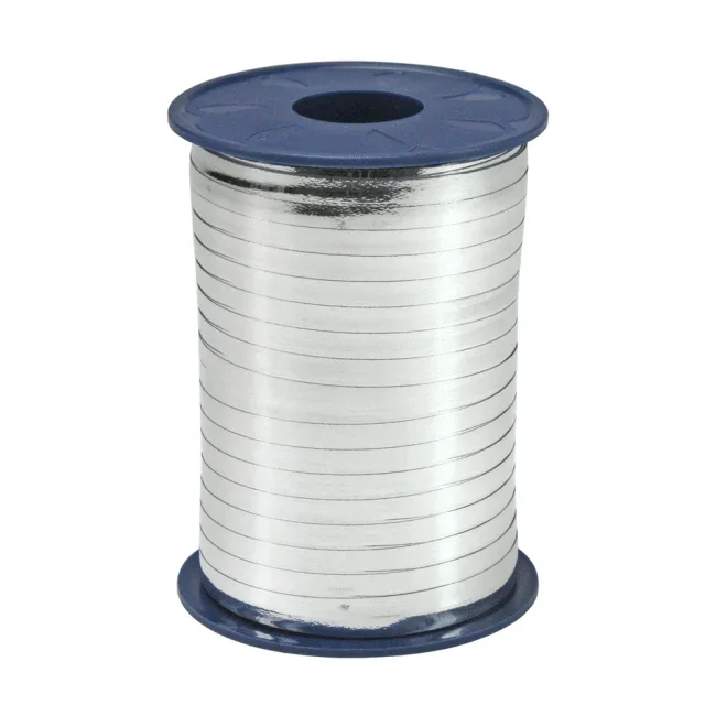 Zilver Lint Metallic 5mm 250m van WeFiesta koop je bij Partywinkel